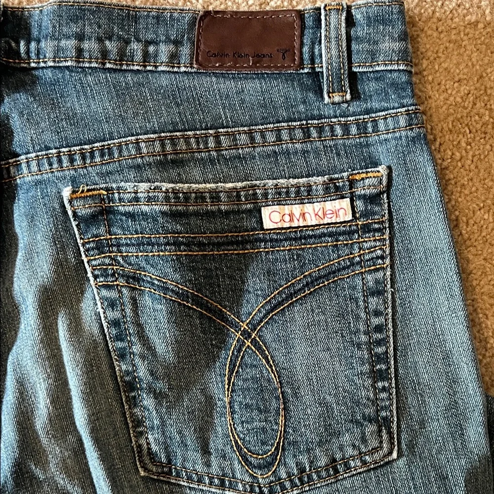 Calvin Klein Denim Jeans in Deep Blue Retro, purchased in 2005 - Picture 7 of 10